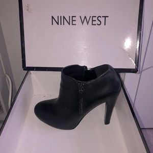Black ankle boots